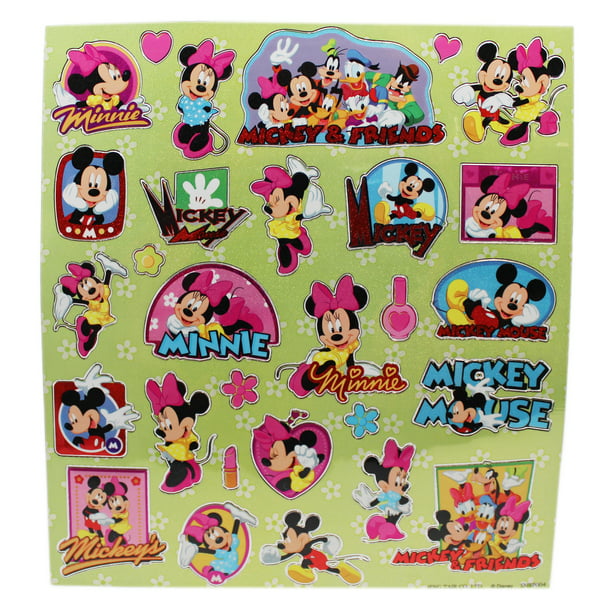 Disney Mickey Mouse Minnie Mouse and Friends Sticker's